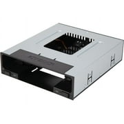 ICY DOCK flexiDOCK MB795SP-B Tray-less 2.5" and 3.5" SAS/SATA SSD/HDD Docking Enclosure for External 5.25" Drive Bay