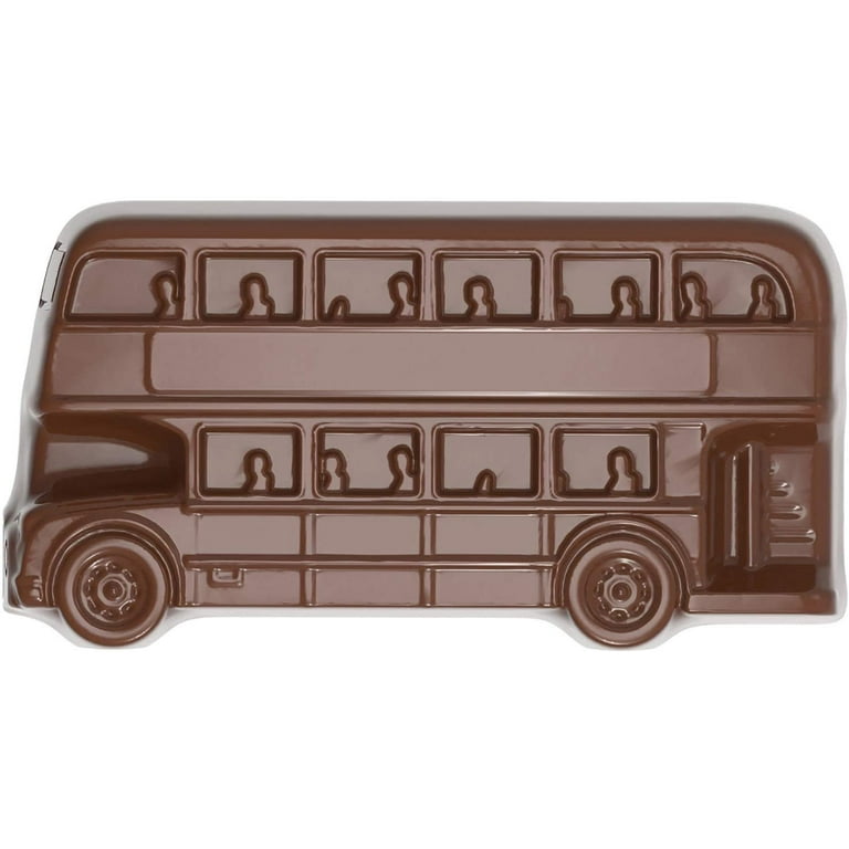 Chocolate World 1647 Polycarbonate Chocolate Mold  Dimpled-Square-Stand-for-Globe Candy Mould with 24 Cavities