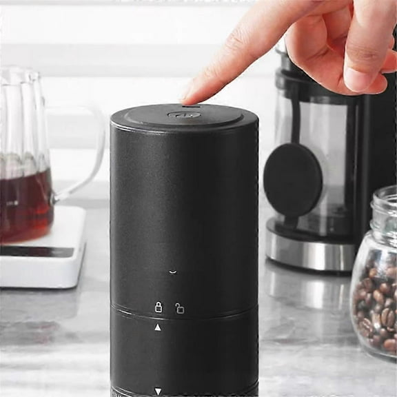 Portable Coffee Grinder Electric Burr Coffee Grinder for Traveling Camping with 38 Adjustable Grind Settings
