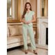 thumbnail image 2 of Conjunto 2 Piezas, Chaleco Entallado y Pantalón Cómodo, Estilo Casual Chic para Mujer, 2 of 5
