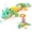 Green, variant on BTEPSGA Infant Baby Musical Stuffed Animal Toys for 0-3-6-12 Months,Multi Sensory Toys with Crinkle and Rattles, Tummy Time Toys for Newborn Boys Girls, Pink Dinosaur