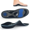 thumbnail image 1 of Orthotic High Arch Support Insoles Comfort Sport Insert For Flat Feet Plantar Fasciitis Feet Pain Foot Valgus Over, 1 of 3