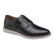 NEW Men's Johnston & Murphy Holden Plain Toe Shoes Black Full Grain Size 10.5 M