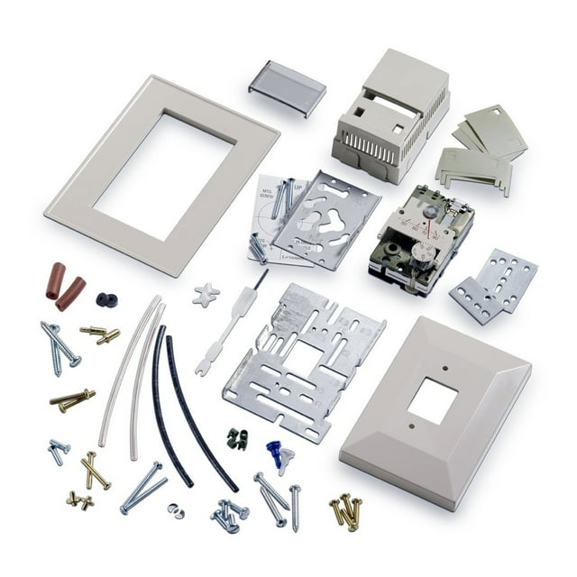 Siemens Kit de Thermostat de Pièce 192-840, Pneumatique, Action Directe, Échelle de Fahrenheit, Point de Réglage Unique