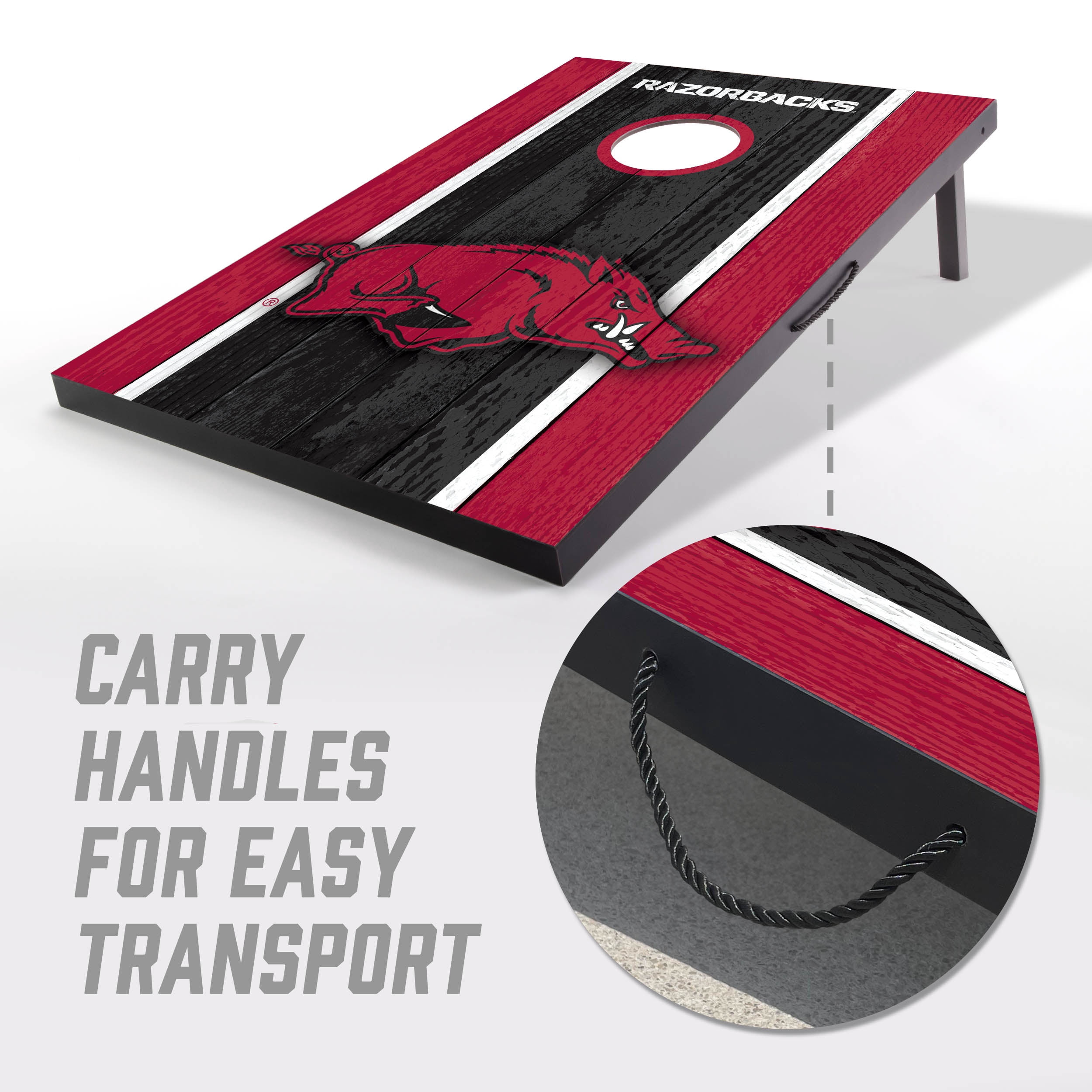 Arkansas Razorbacks 2x3 MDF Cornhole Game Set