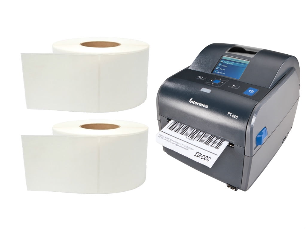 Intermec PC43d Desktop Direct Thermal Label Printer with LCD Display