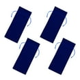thumbnail image 3 of FRCOLOR 4pcs Flannelette Wine Bags Drawstring Bottle Cover Wine Packaging Pouch Party Supplies (Blue), 3 of 8