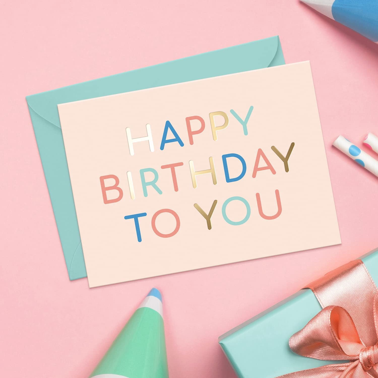 Happy Birthday Cards with Envelopes & Assortment Box. Variety Set of 20 Assorted Envelopes, Perfect Bulk Pack for Celebrations, Special Occasions, Friends