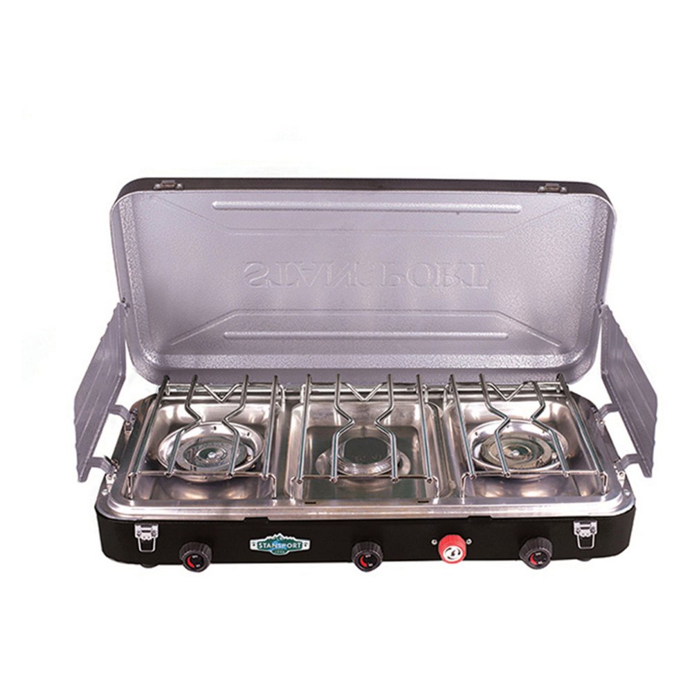 Stansport Propane Camp Stove, Black
