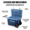 thumbnail image 6 of RTIC 52 Qt 76-Can Ultra-Light Rolling Cooler, Navy & Denim, 6 of 8