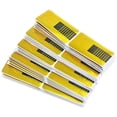 thumbnail image 4 of 100Pcs Square Nail Form for Nail Art,Self-Adhesive Nail Extension Paper Tray,Manicure Tool Golden, 4 of 4
