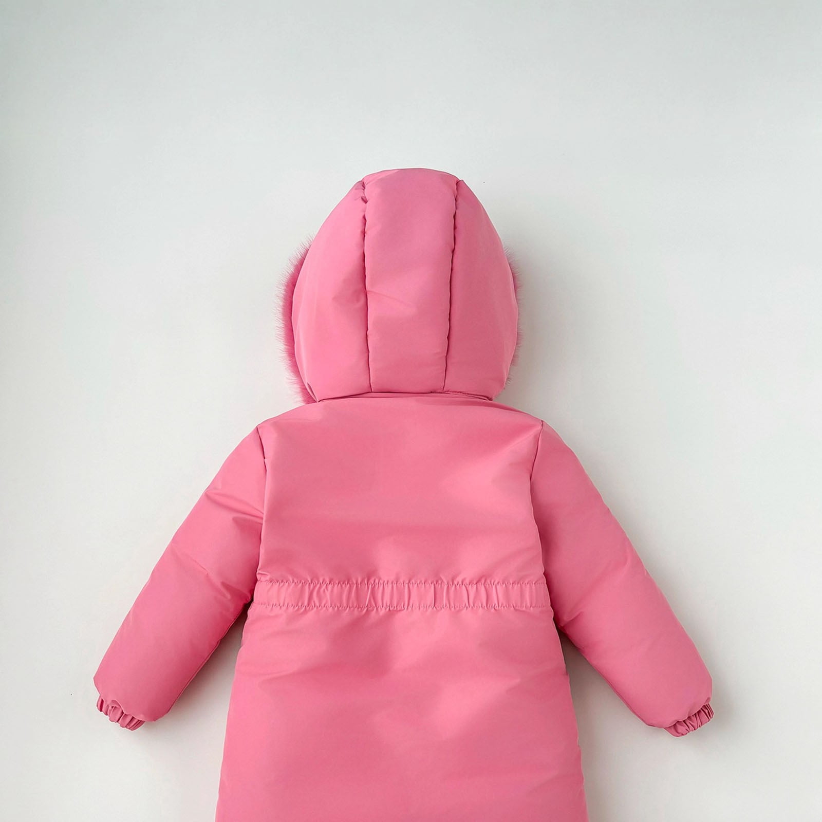 Girls Winter Coat Long Puffer Down Jacket Windproof Hooded Outwear Thick Padded Coat