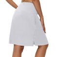thumbnail image 5 of Knee Length Skorts for Woman Golf Skirts for Women Long Skorts Skirts for Women with Pockets Tennis Skirt Skort, 5 of 5