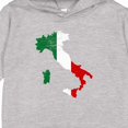 thumbnail image 3 of Inktastic Italian Map Flag Toddler Hoodie, 3 of 4