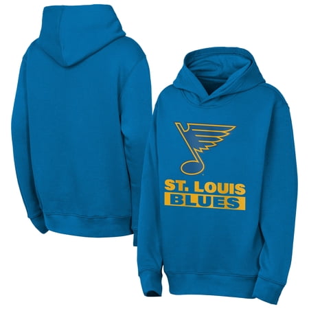 Youth Outerstuff Blue St. Louis Blues Back to Basics Hoodie