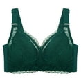 thumbnail image 1 of PEASKJP Soutien-Gorge Sans Couture pour Femmes, Vert 90B, 1 of 5