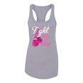 thumbnail image 2 of for a Support Awareness Ladies Racerback Tank Top, Heather Grey, Small, 2 of 3