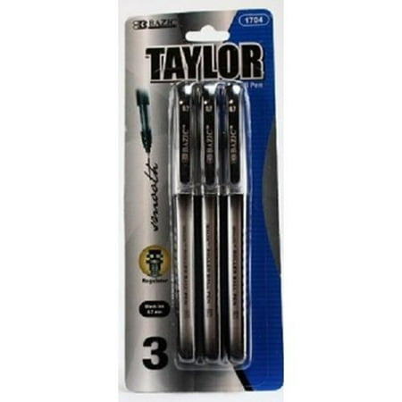 Product Of Bazic , Roller Ball Pen - Black Ink, Count 1 - Pen/Pencil/Marker / Grab Varieties &