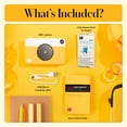 thumbnail image 3 of Kodak Printomatic Instant Print Camera - Portable Camera Prints on Zink 2x3" Photo Paper - Yellow, 3 of 7