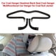 thumbnail image 3 of TFixol Coche Percha Percha Reposacabezas Asiento Trasero Percha Multifuncional TFixol Perchero de coche, 3 of 7