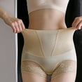 thumbnail image 5 of SCSAlgin Tummy Control Shapewear Panties for Women High Waisted Shaping Underwear Lace Body Shaper Girdle, 5 of 7