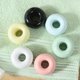 thumbnail image 4 of Soporte creativo de cerámica para cepillos de dientes para baño, portátil, minicepillos de colores macarrones, estante, base, marco de almacenamiento, estante para herramientas de baño, 4 of 6