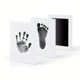 thumbnail image 3 of Newborn Baby DIY Hand And Footprint Kit Ink Pads Photo Frame Handprint Toddlers Souvenir Accessories Safe Clean Baby Shower Gift, 3 of 5