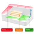 thumbnail image 2 of Caja de almacenamiento ANRUI para máquinas perforadoras de uñas y brocas, 28 agujeros, color blanco, 2 of 6