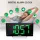 thumbnail image 2 of Despertador Irfora Radio reloj despertador digital con atenuador de alarma dual Pantalla LED de 9 pulgadas Radio FM Temporizador de apagado Volumen ajustable Snooze 2 puertos de carga U Irfora Despertador, 2 of 5