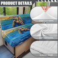 thumbnail image 6 of Kuiaobaty Washable RV Dinette Cushions Covers Oil Painting Sea Turtle Pattern Camper Cushion Slipcovers Rv Couch Cover Home & Kitchen Accessories Universal Fit RV Camper Car Bench, 6 of 7