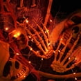 thumbnail image 3 of Guirnalda de luces JMEXSUSS, paquete de 4, 50 LED, color naranja para Halloween, 3 of 8