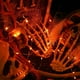 thumbnail image 3 of Guirnalda de luces JMEXSUSS, paquete de 4, 50 LED, color naranja para Halloween, 3 of 8
