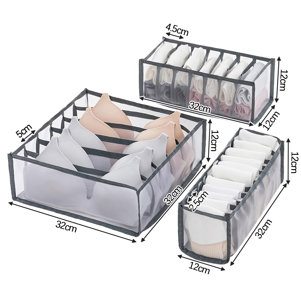 Onever 1 Set Closet Underwear Organizer Underwear Storage underwear
