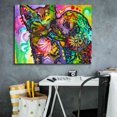 thumbnail image 5 of Epic Graffiti 'True Love' by Dean Russo, Canvas Wall Art, 34"x26", 5 of 8