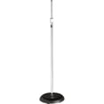 thumbnail image 2 of Atlas Sound MS-10C Round Base All-Purpose Mic Stand Chrome, 2 of 2