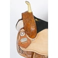 thumbnail image 6 of 14 In Western Horse Saddle American Leather Flex Trail Barrel Hilason, 6 of 7