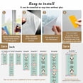 thumbnail image 6 of Green Easter Window Privacy Film, Spring Cartoon Bunny Colorful Eggs Wood Grain Static Cling UV Sun Blocking Heat Control Window Tint Day and Night, Non-Adhesive One Way Privacy Cover 29.5''x78.7'', 6 of 7