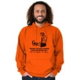 thumbnail image 4 of Full Time Job Fantasy Football Sports Men's Big & Tall Graphic Hoodie Brisco Brands 4X, 4 of 5