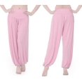 thumbnail image 1 of Pantalones de yoga Harem de pierna ancha para mujer Pantalones sueltos de baile M, 1 of 2