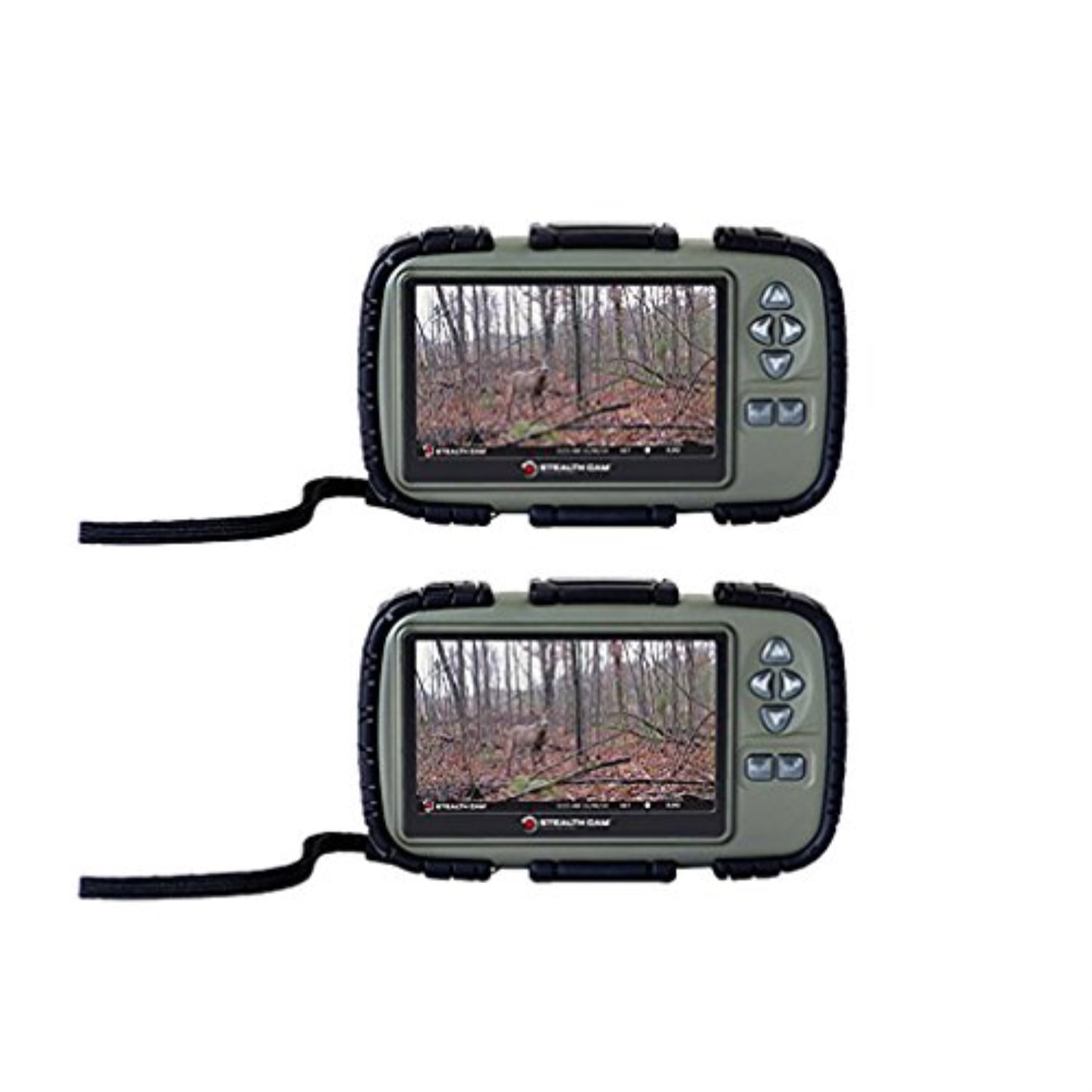 4 Pack Stealth Cam CRV43 4.3" LCD Screen Game Photo Viewer & SD Card Reader 