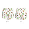 thumbnail image 3 of Salouo Tree Squirrel Print Women's 2 in 1 Running Shorts Double-Layer Shorts Athletic Workout Gym Yoga Shorts Running Shorts for Women-Medium, 3 of 7