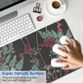 thumbnail image 4 of Chic & Functional Garden Flowers Mouse Mat - Soft, Portable, Non-Slip Rubber Base for Stability, Smooth Slide, Resistant to Splashes, Unique Design, Perfect for Computers, 31.5x11.8 Inch, 4 of 7