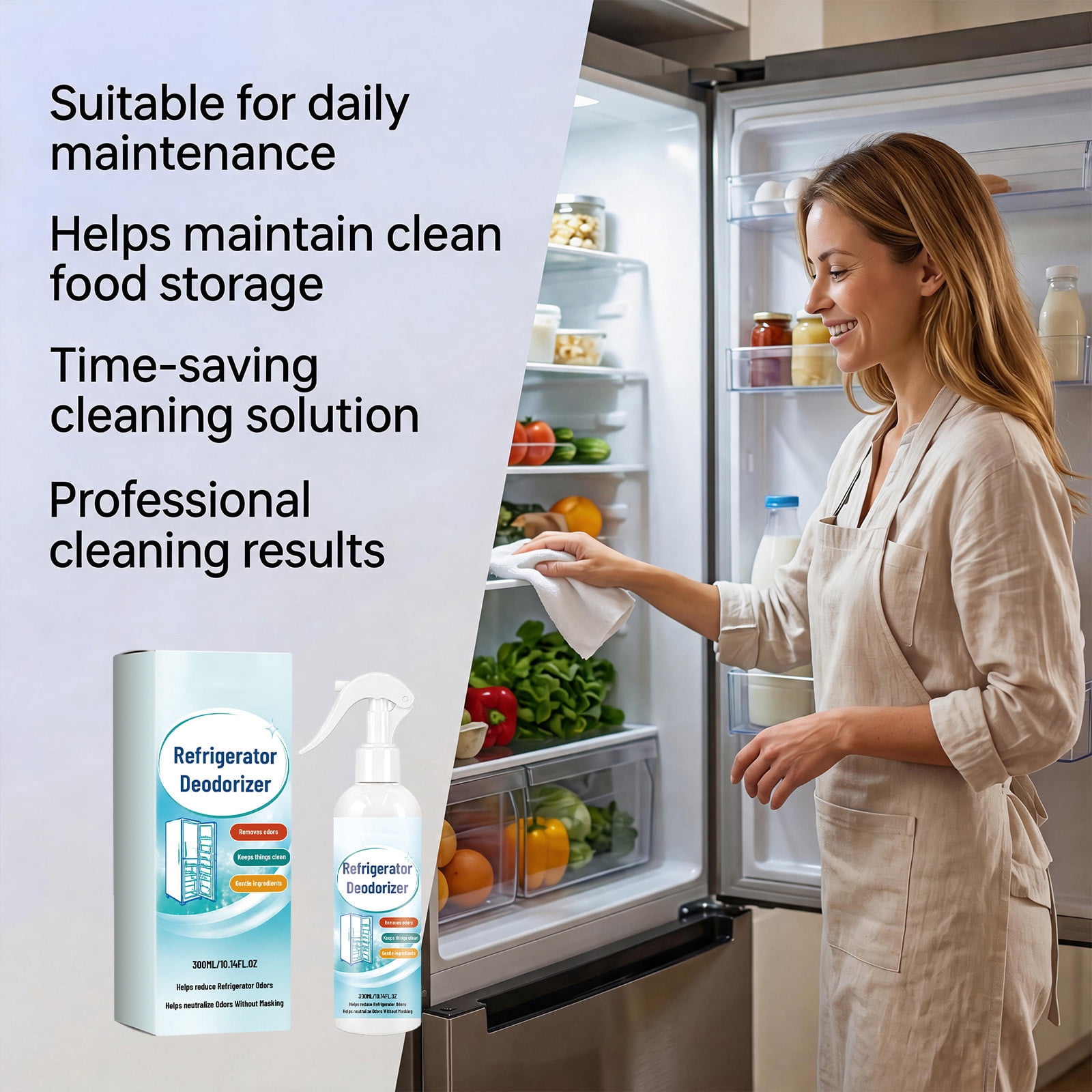300ml Refrigerator Deodorizer Spray – picture 9