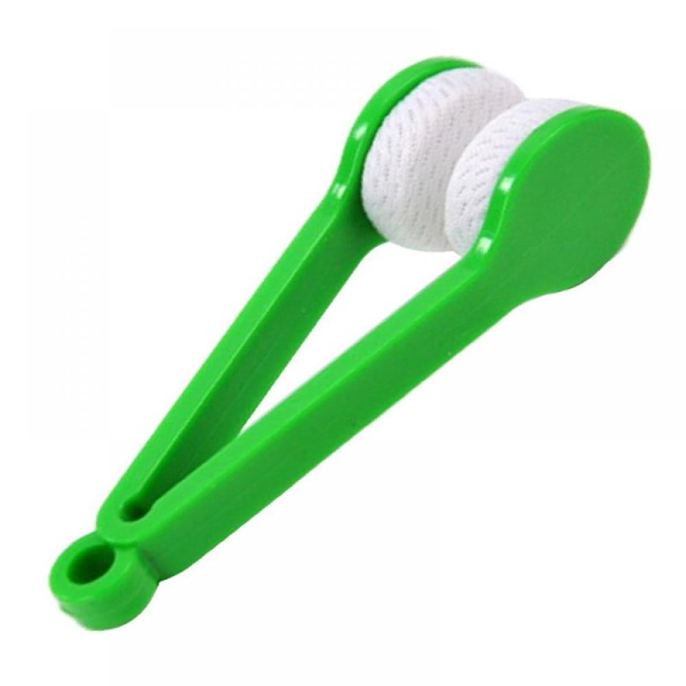 Sun Glasses Eyeglass Cleaner Microfiber Cloth Lens Wipes Brush Cleaning
