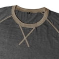 thumbnail image 6 of Tshirts for Men Short Sleeve Crewneck T-Shirt Lightweight Dark Gray Shirts Men's Clothing, 6 of 6