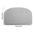 thumbnail image 3 of weibbin Memory Foam Bathroom Mat Non-Slip Absorbent Ultra-Comfortable Velvet Rug 35x24 In, 3 of 6