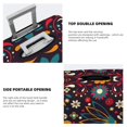 thumbnail image 4 of Colorful Mexican2 Luggage Cover Anti Scratch, Elastic Suitcase Protector Suitcase Covers for Luggage Fits 18-32 Inch Luggage, 4 of 5