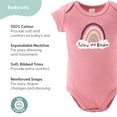 thumbnail image 4 of The Peanutshell Layette Gift Set for Baby Girls, 23 Essential Pieces, Pink Rainbow Safari Animals, 9-12 Months, 4 of 7
