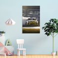 thumbnail image 4 of Auto de Carrera Cuadro decorativo colgante - Arte de pared - Póster enmarcado - Decoración de pared - Regalos para familia, amigos y aficionados 40*60 cm, 4 of 6