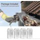 thumbnail image 5 of 4 protectores de canalones de aluminio, malla extensible para canalones con filtro de hojas., 5 of 5